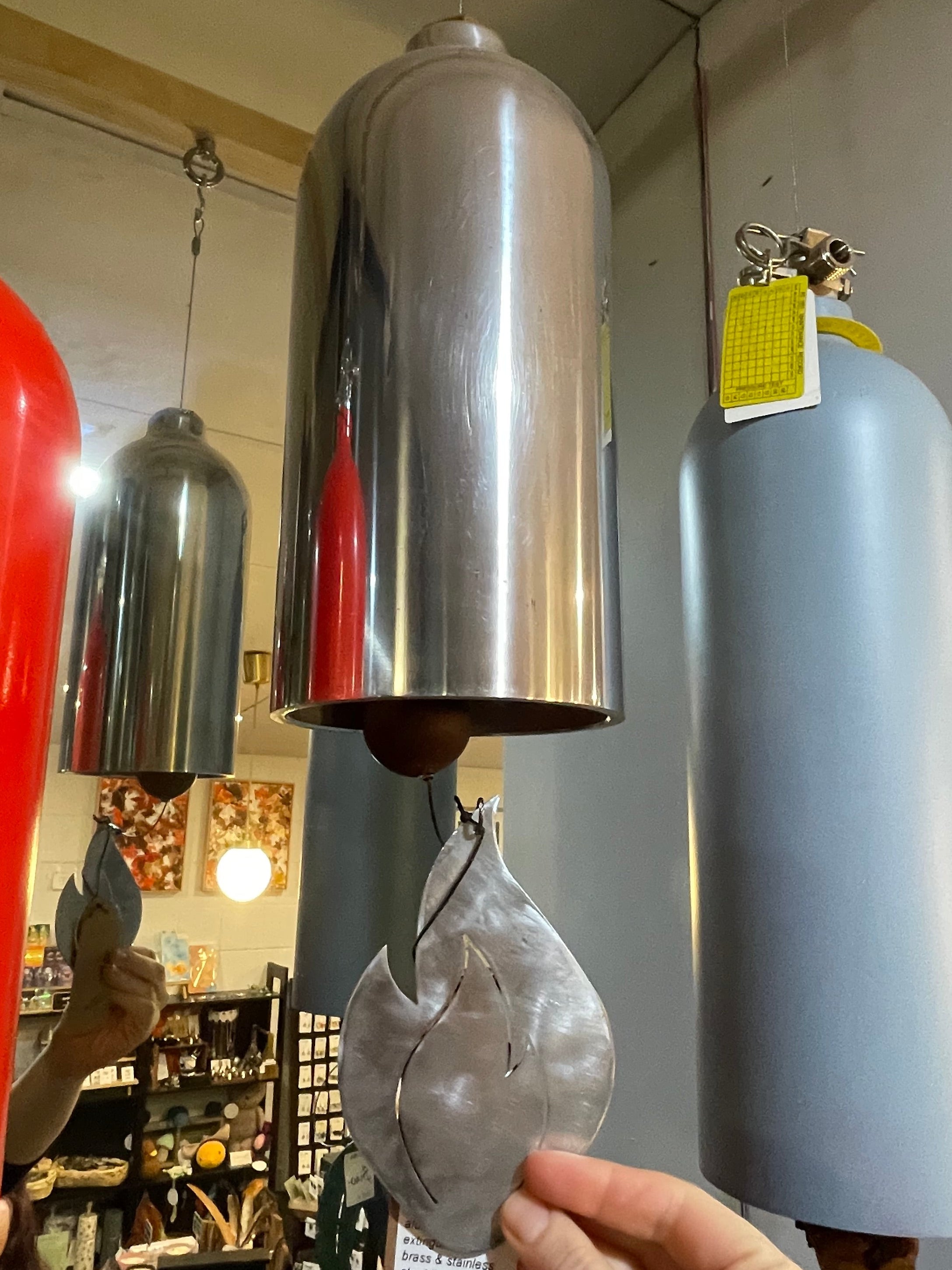 Wind chime - silver