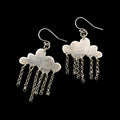 Earrings - Sterling Silver Clouds