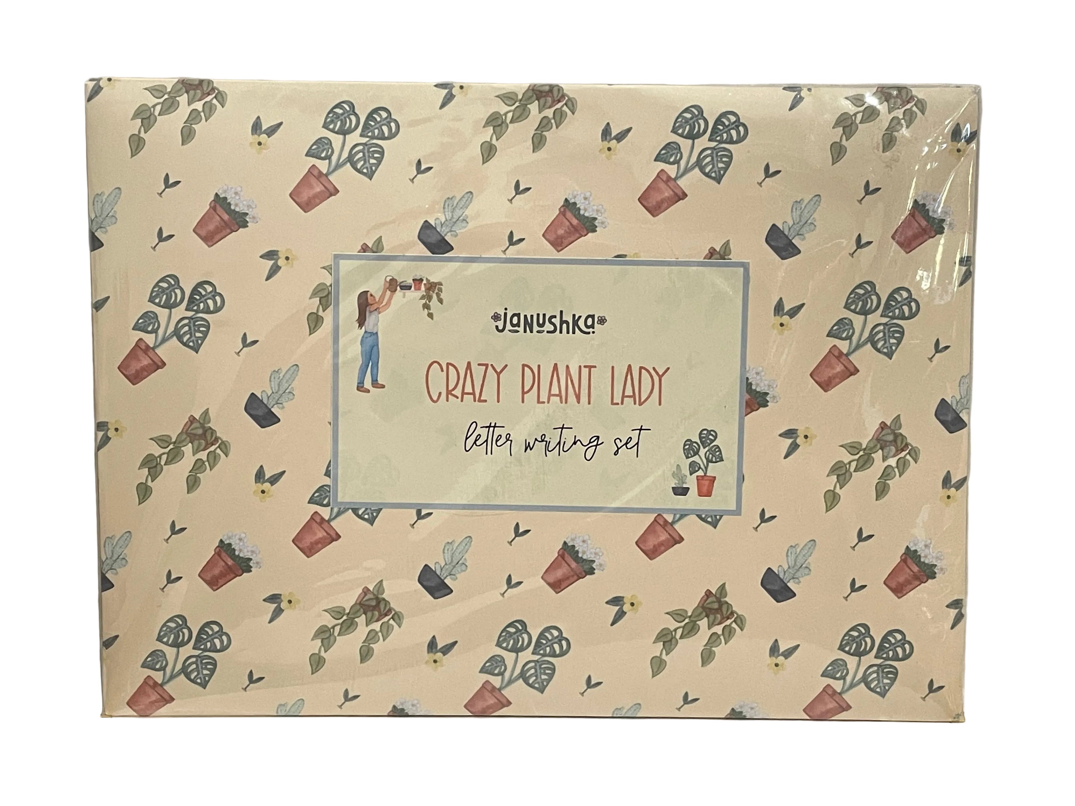 Letter Writing Set - Crazy Plant Lady