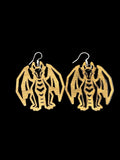 Laser cut earrings - Dragons