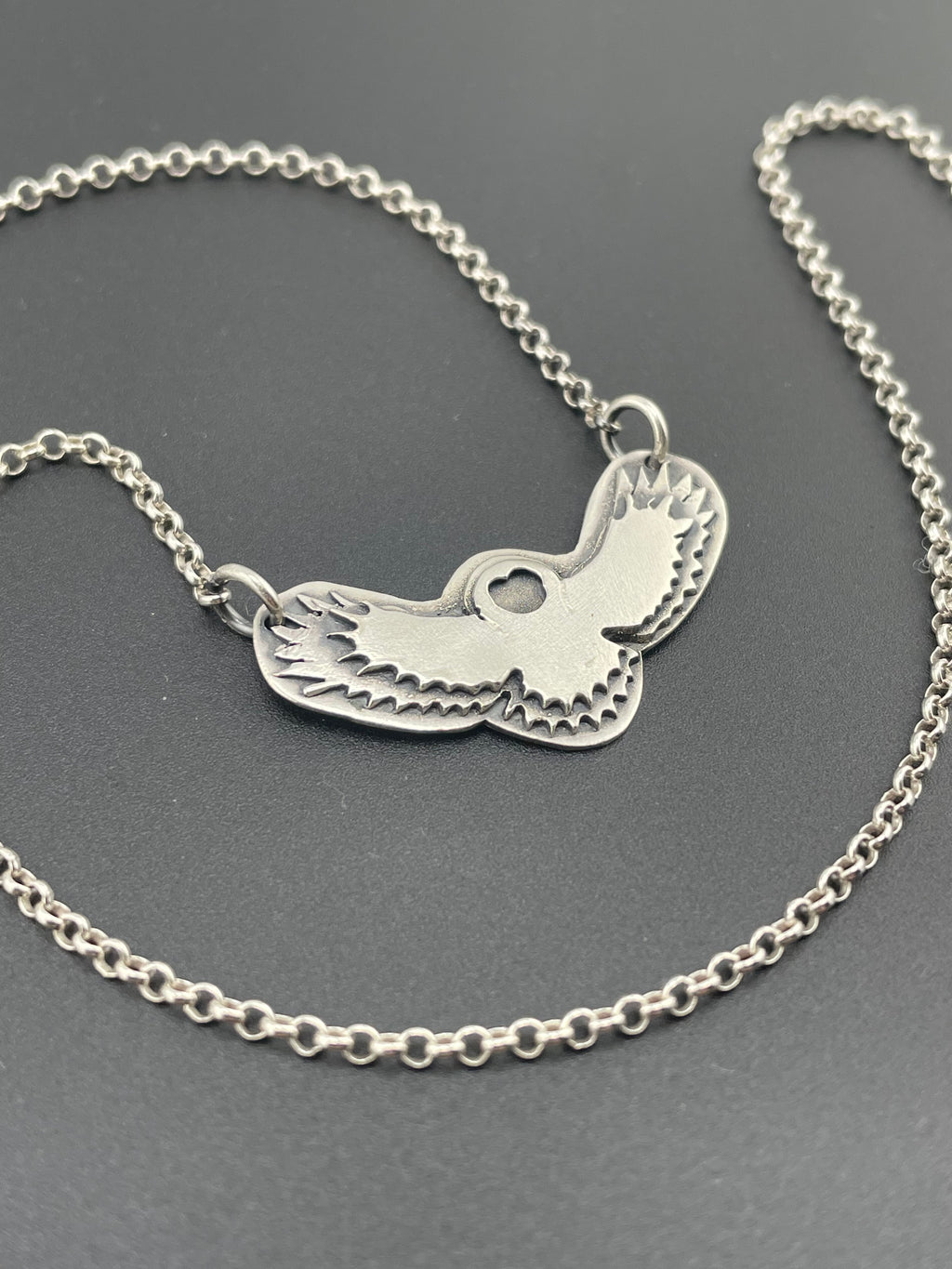 Sterling Silver necklace - Owl