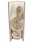 Bookfold - Treble Clef