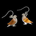 Sterling Silver Earrings - Pigeons