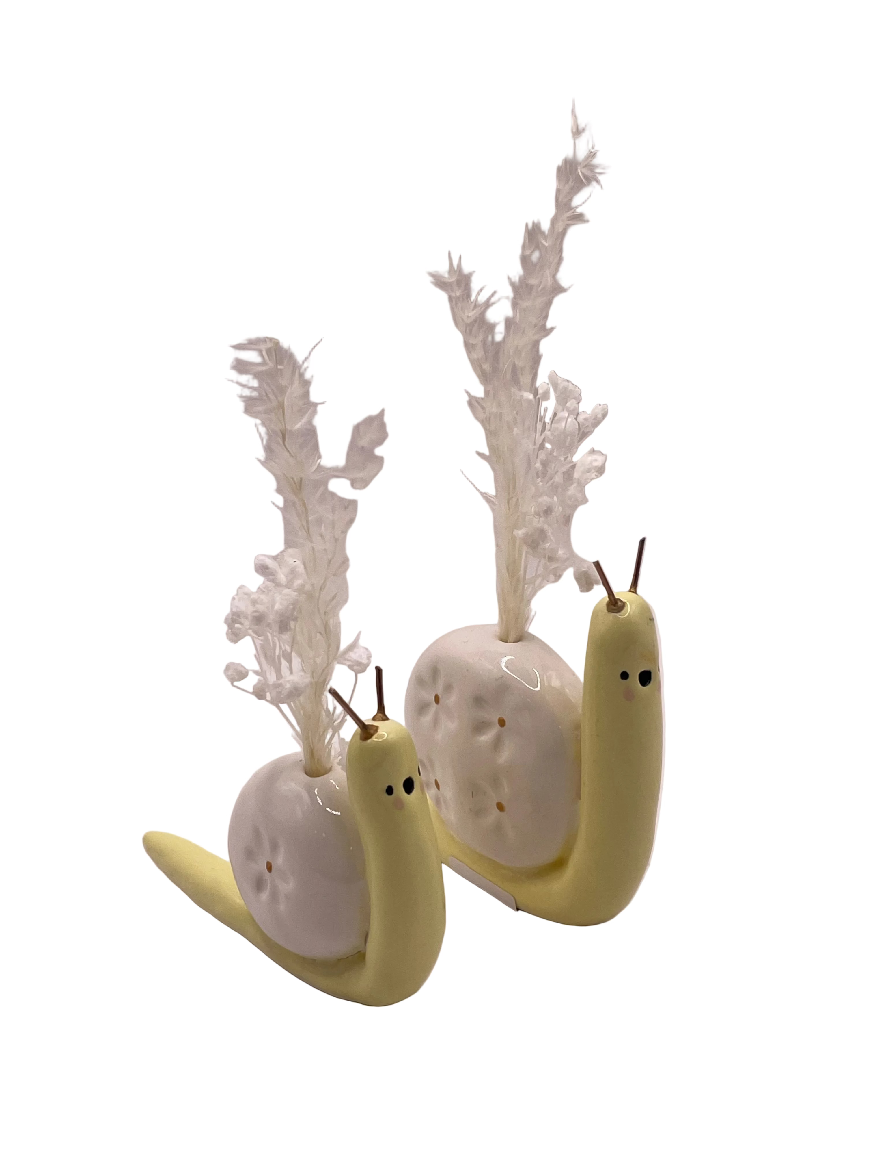 Ceramic Snails - set of 2