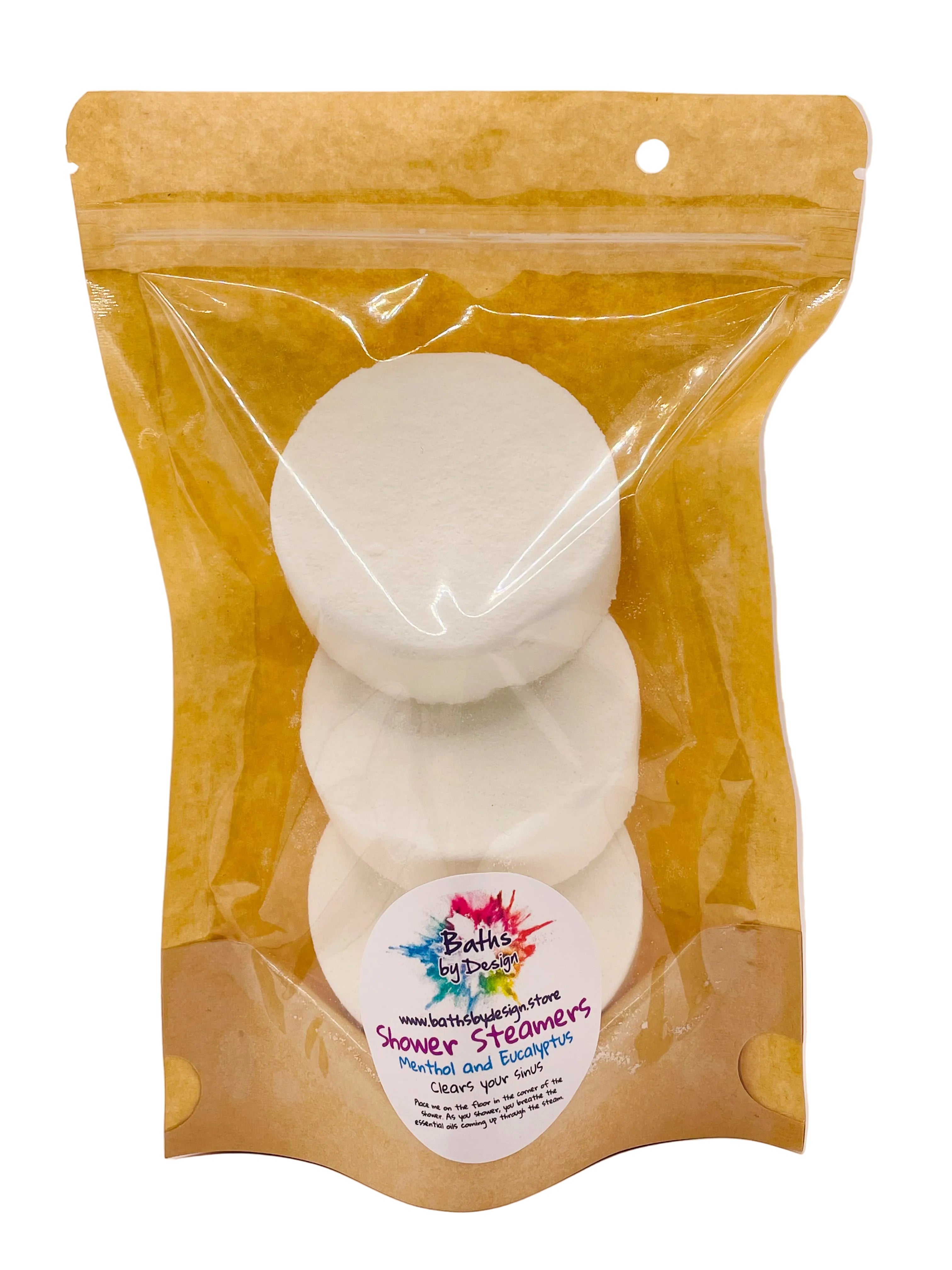 Shower Steamers - Eucalyptus & Menthol 3 pack