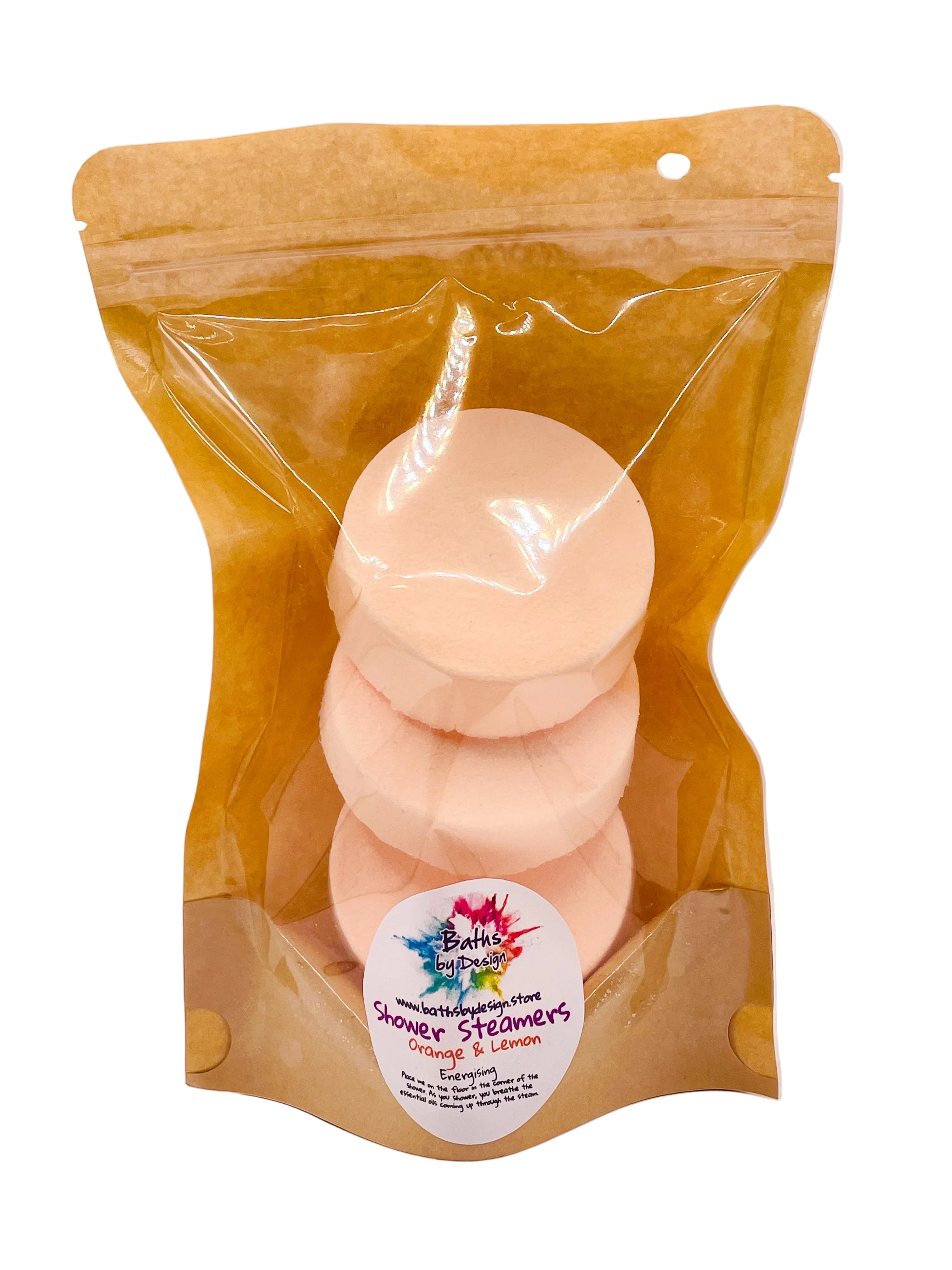 Shower Steamers - Orange & Lemon 3 pack