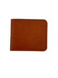 Leather Bill-Fold Wallet - Tan
