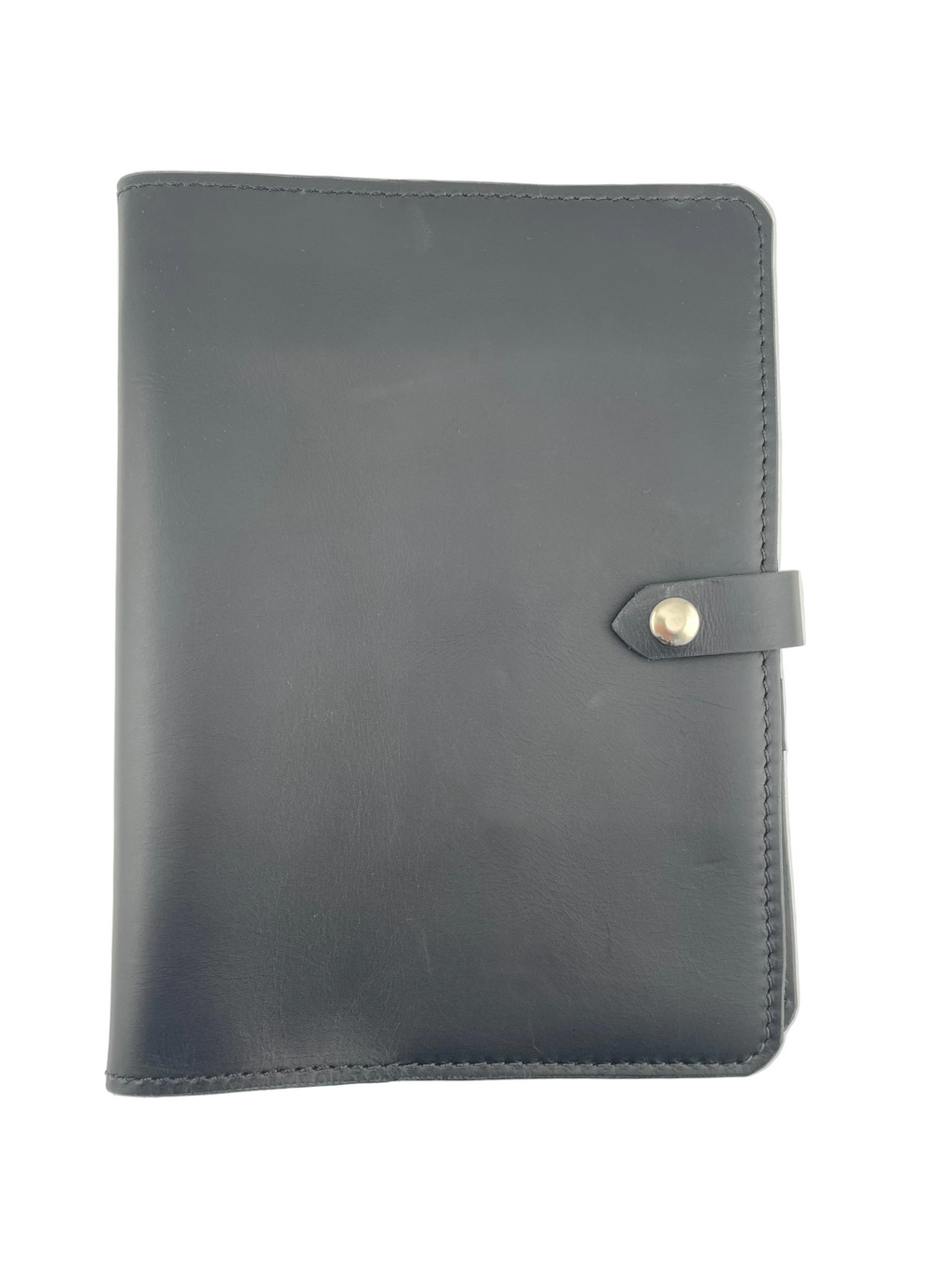 Leather A5 Journal Cover - Black