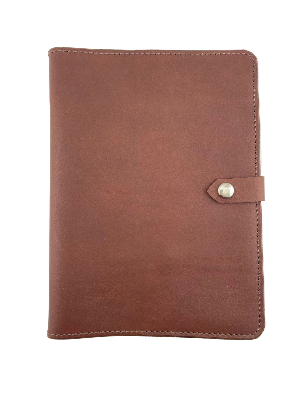 Leather A5 Journal Cover - Brown