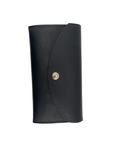 Leather Clutch Purse - Black