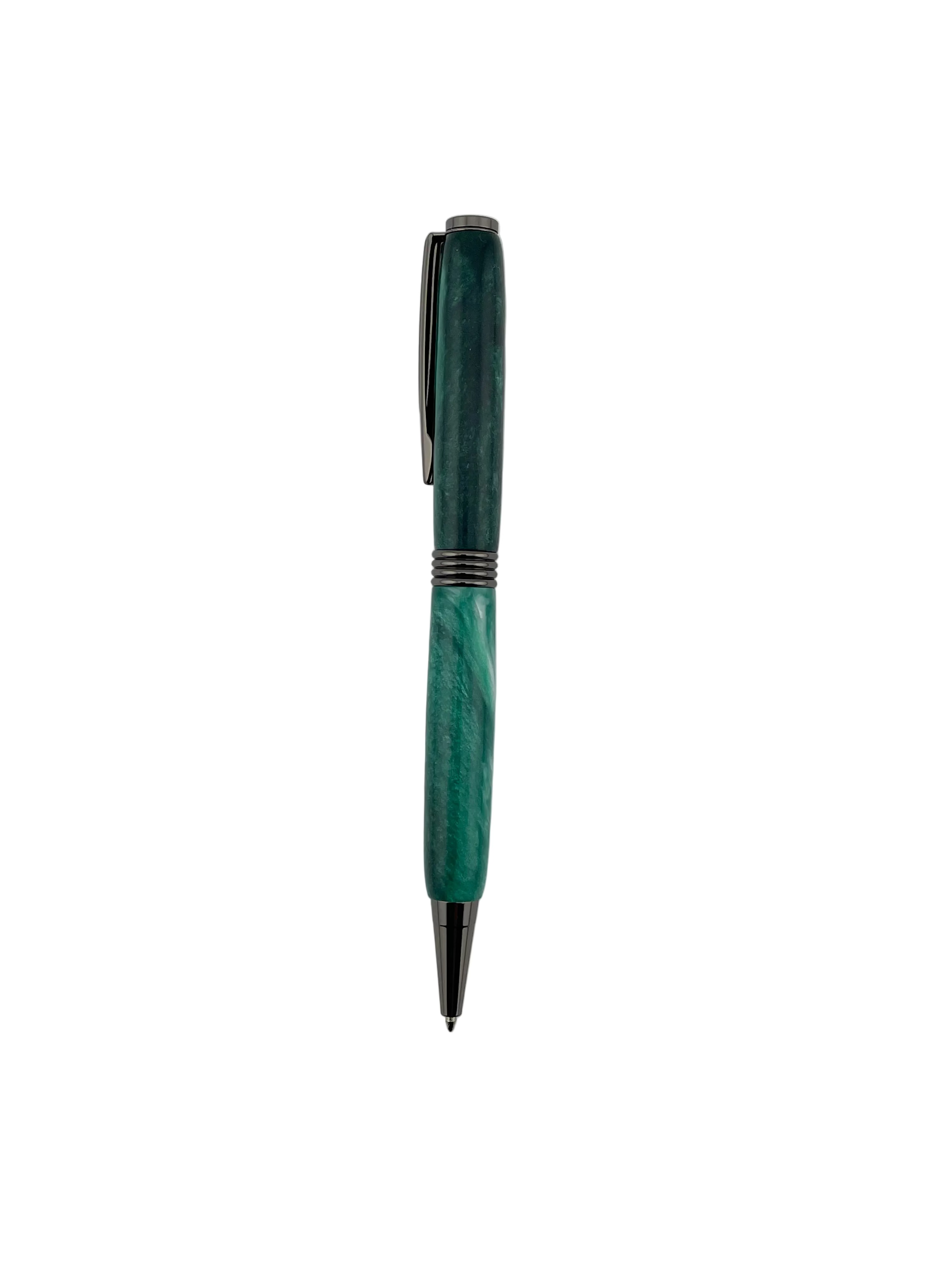 Pen - Green Cloud Resin
