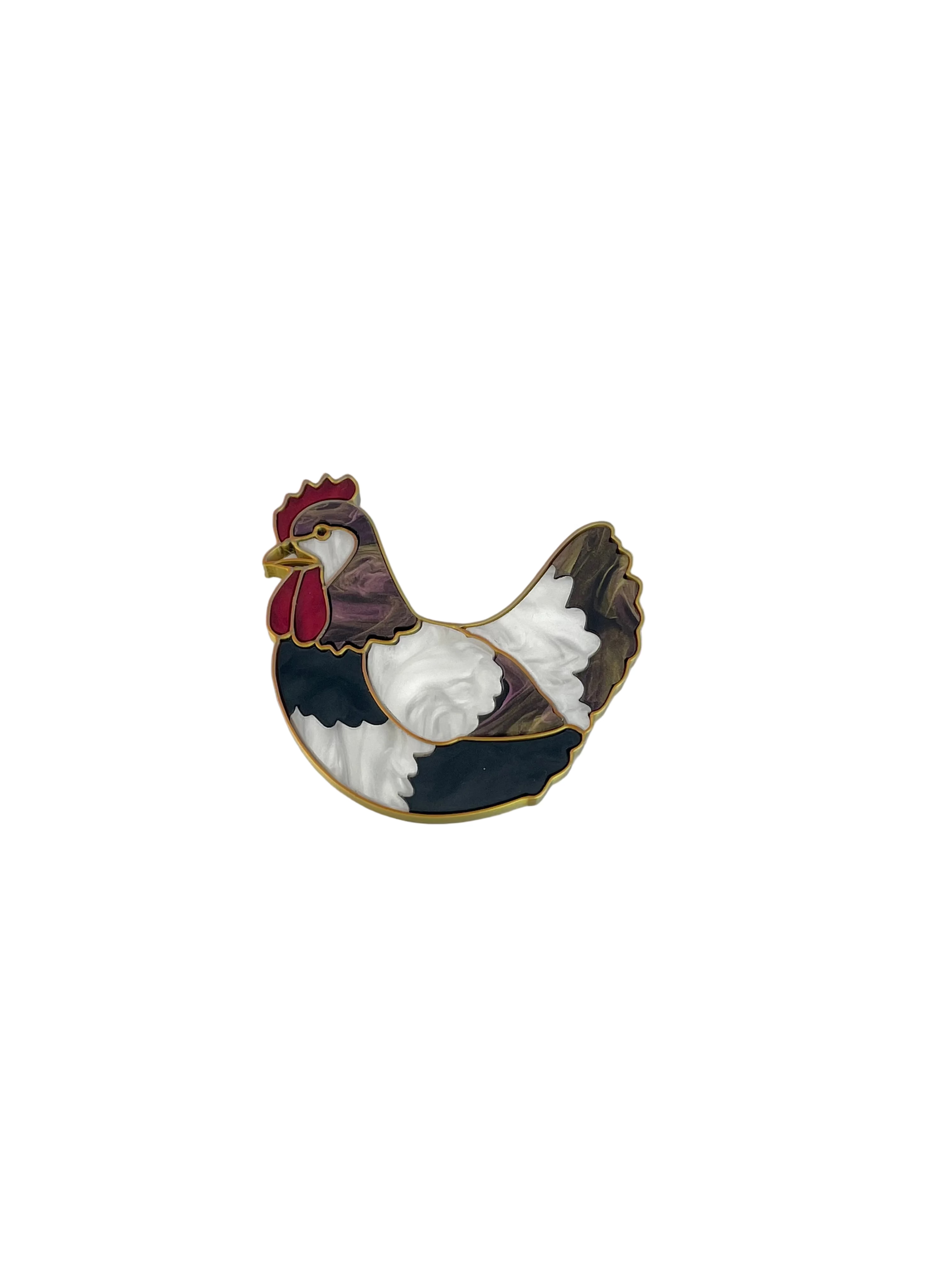 Brooch - Chicken