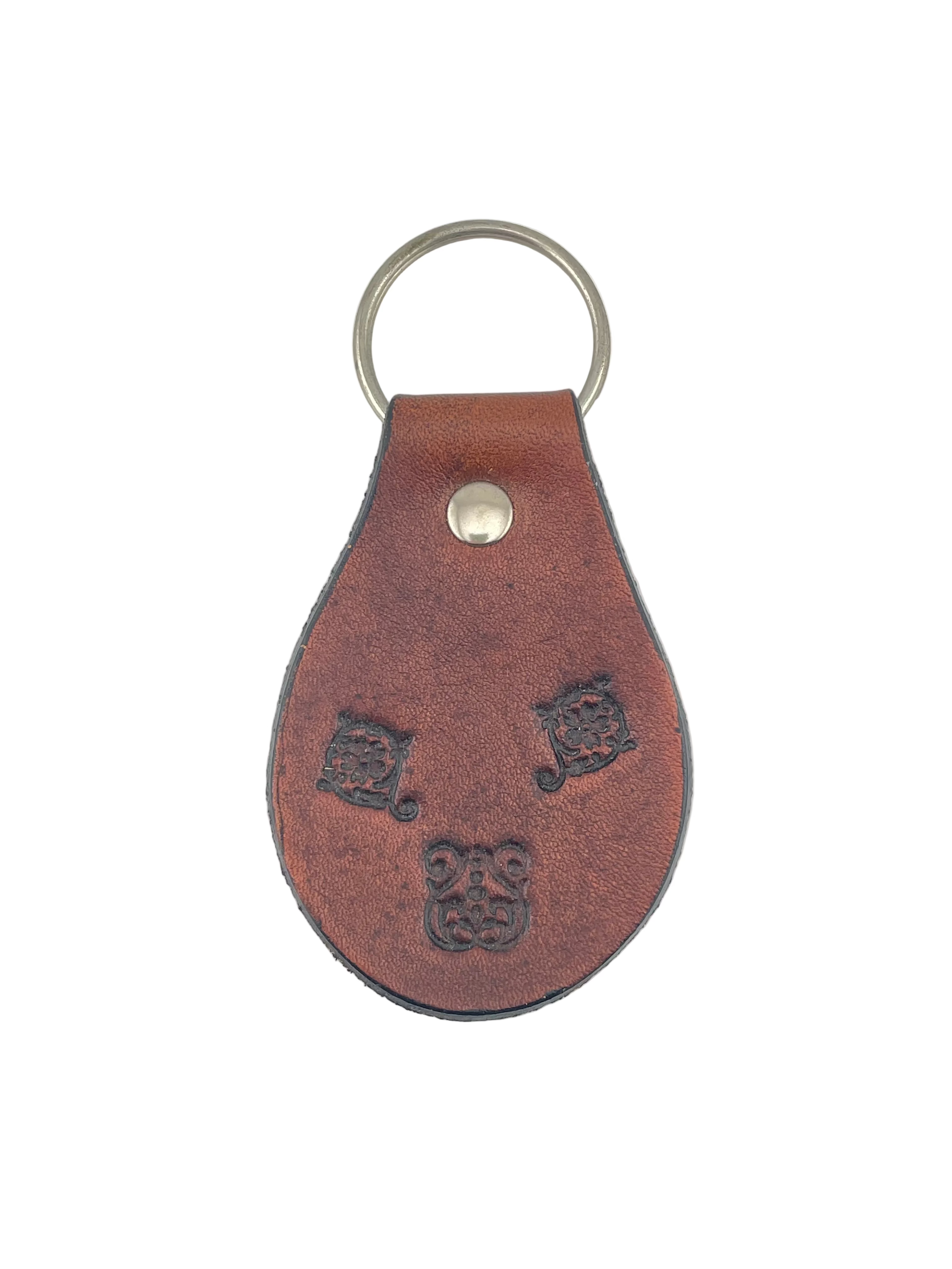 Leather keyring