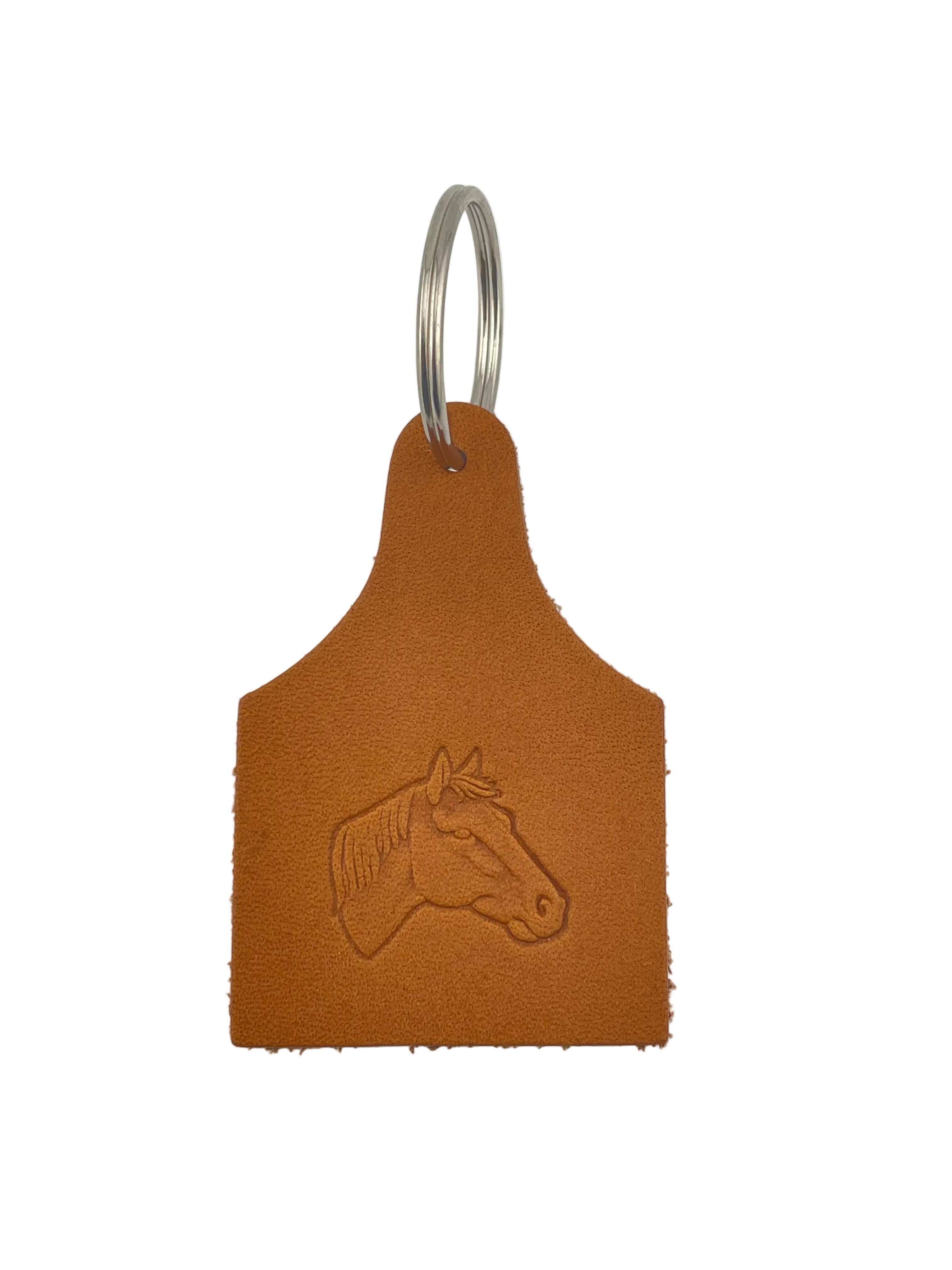 Leather keyring - Horse
