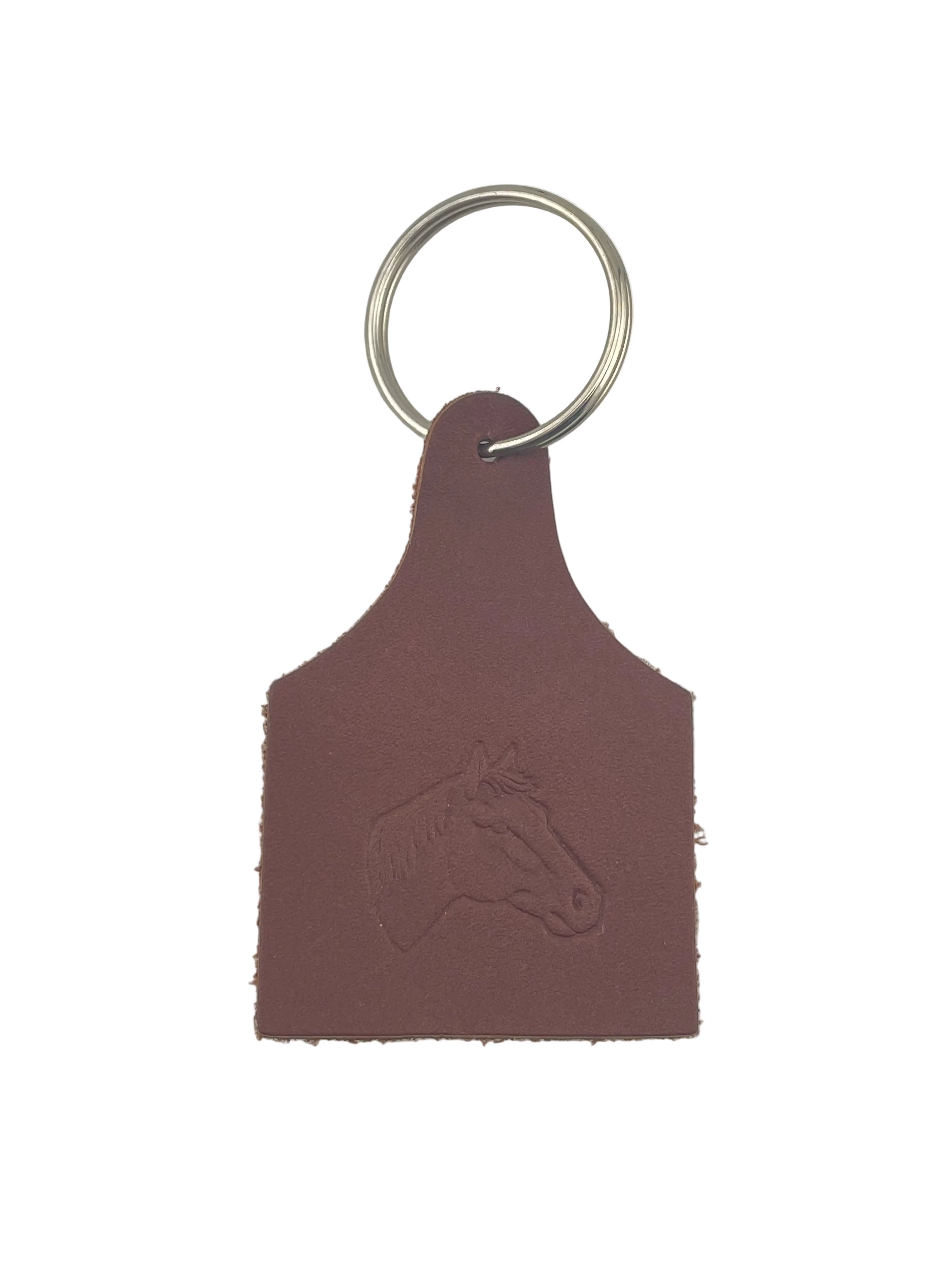 Leather keyring - Horse