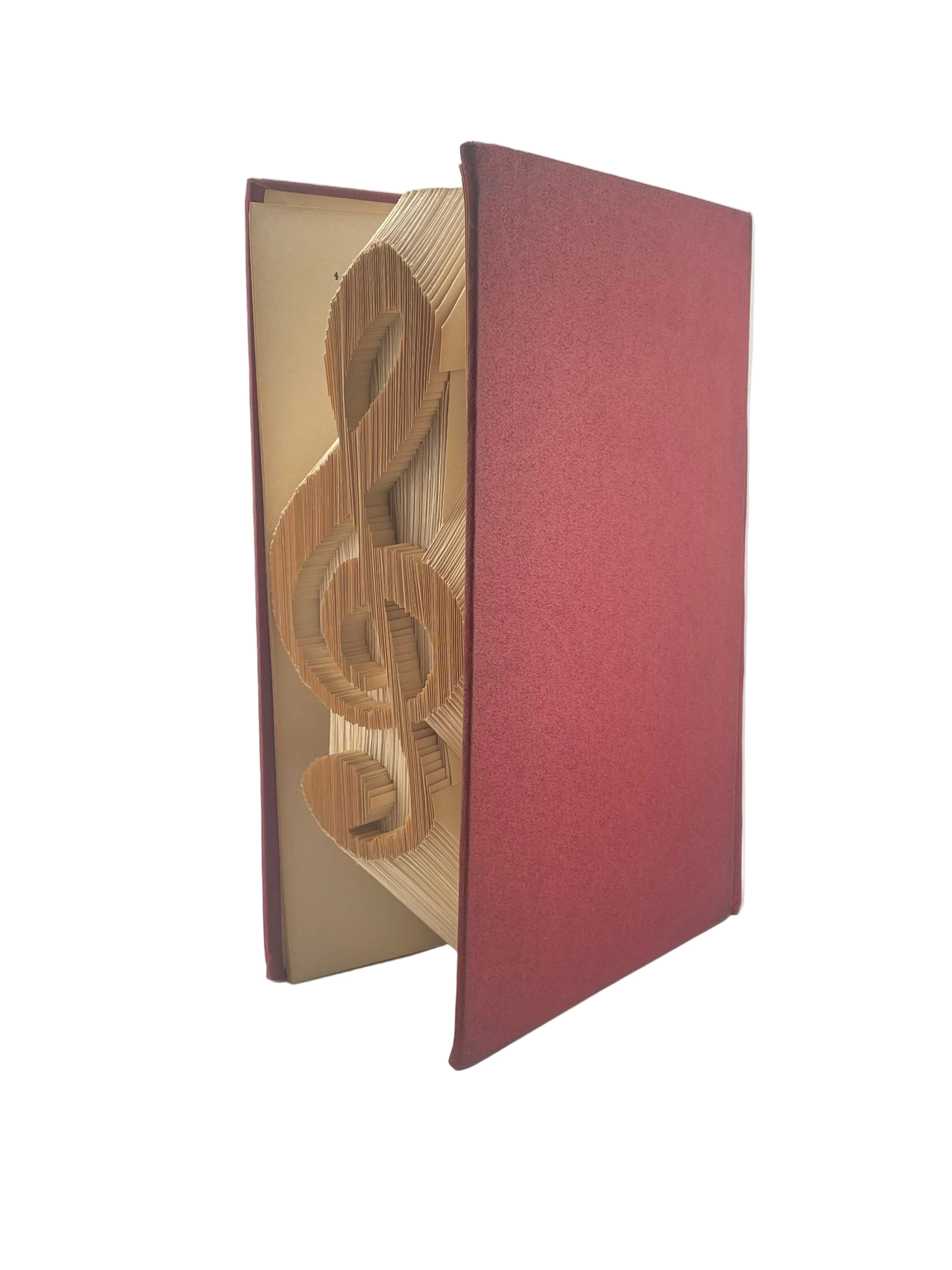 Bookfold - Treble Clef