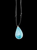Copper - Enamel pendant