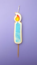 Cookie Candle - Blue Candle