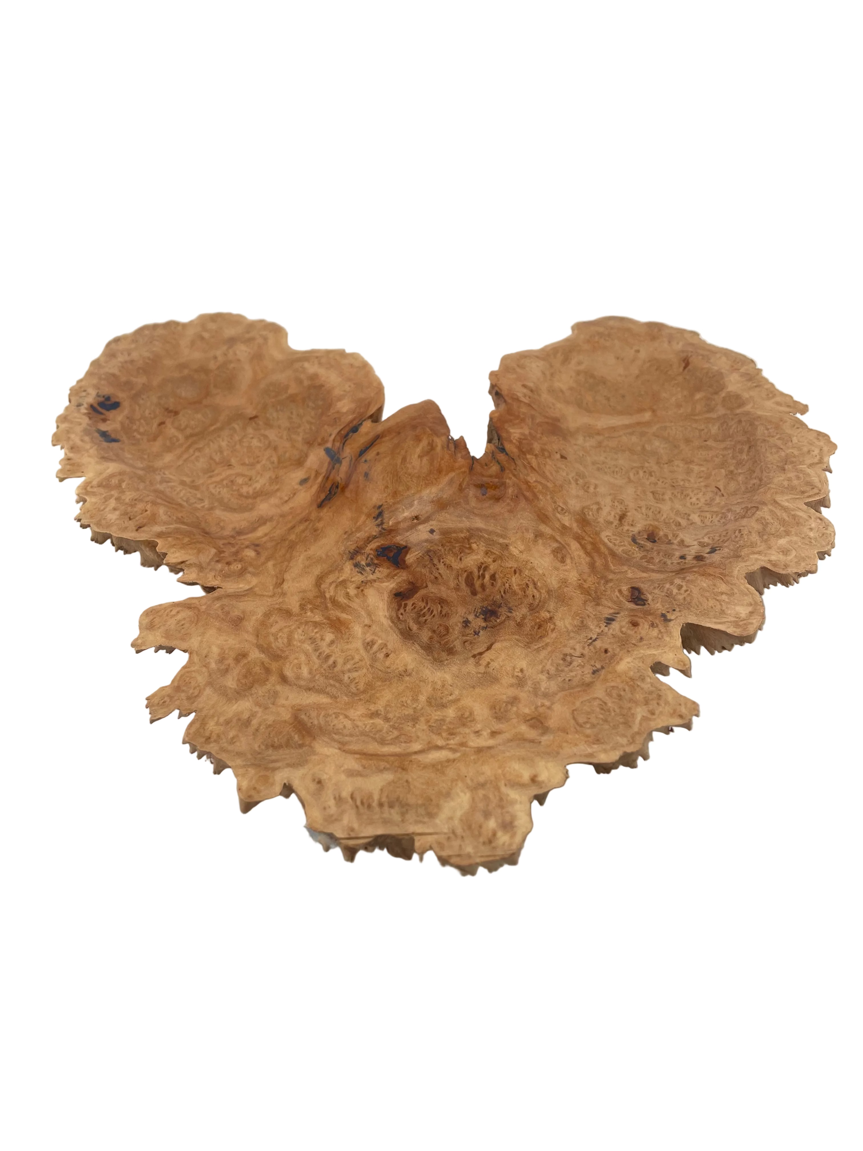 Brown Mallee Wooden Burl Dish