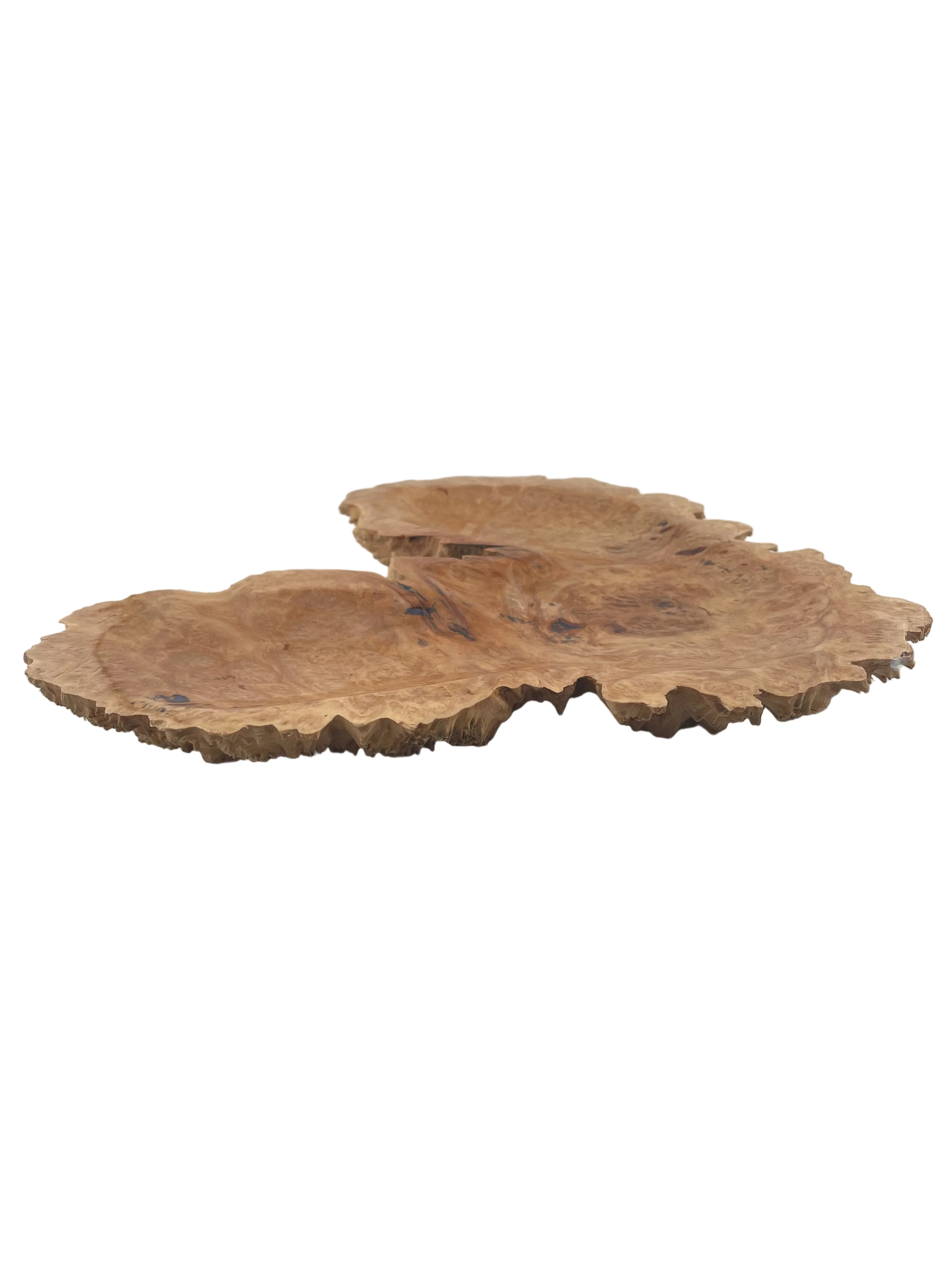 Brown Mallee Wooden Burl Dish