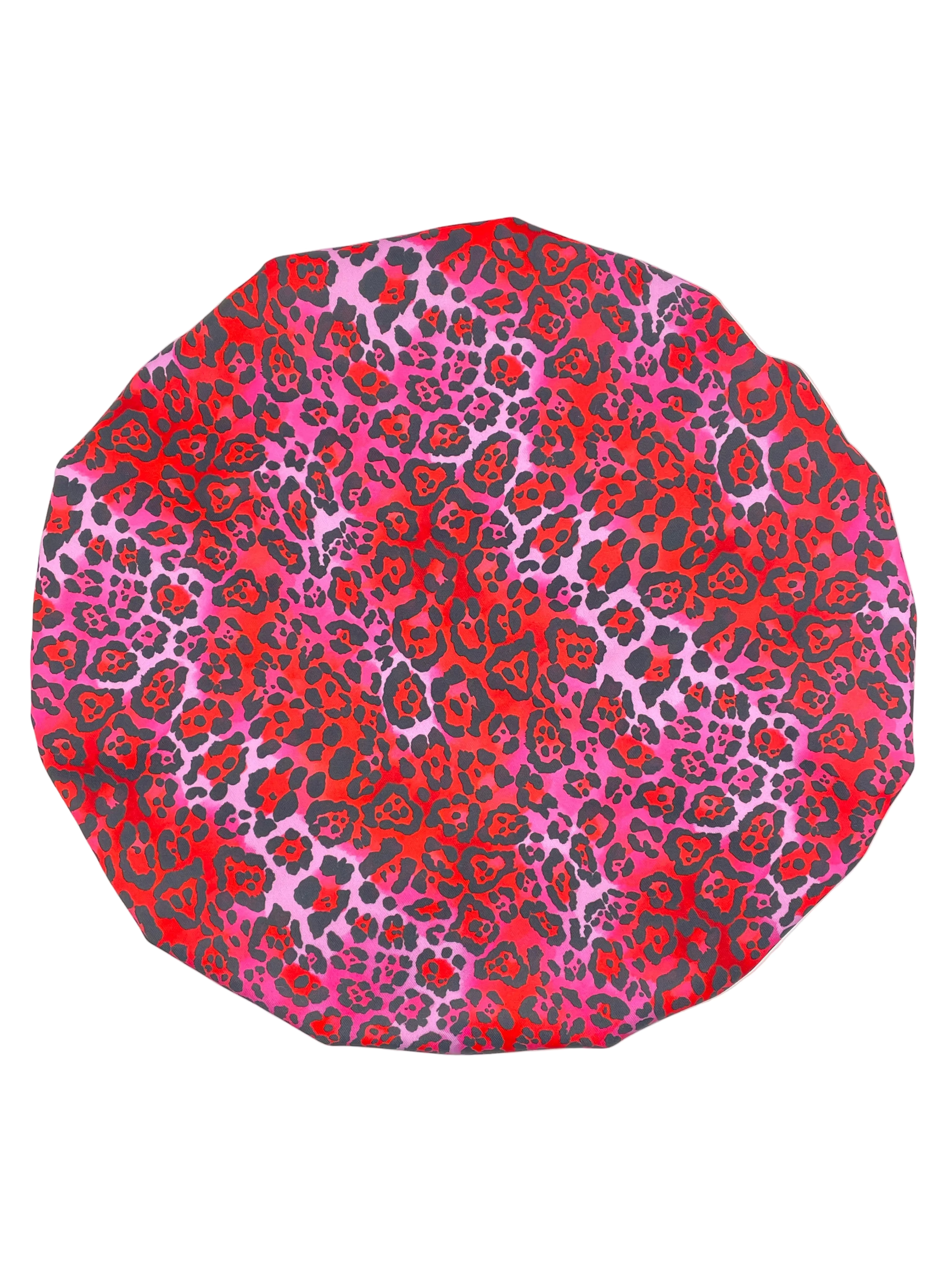 Shower cap - Pink Leopard