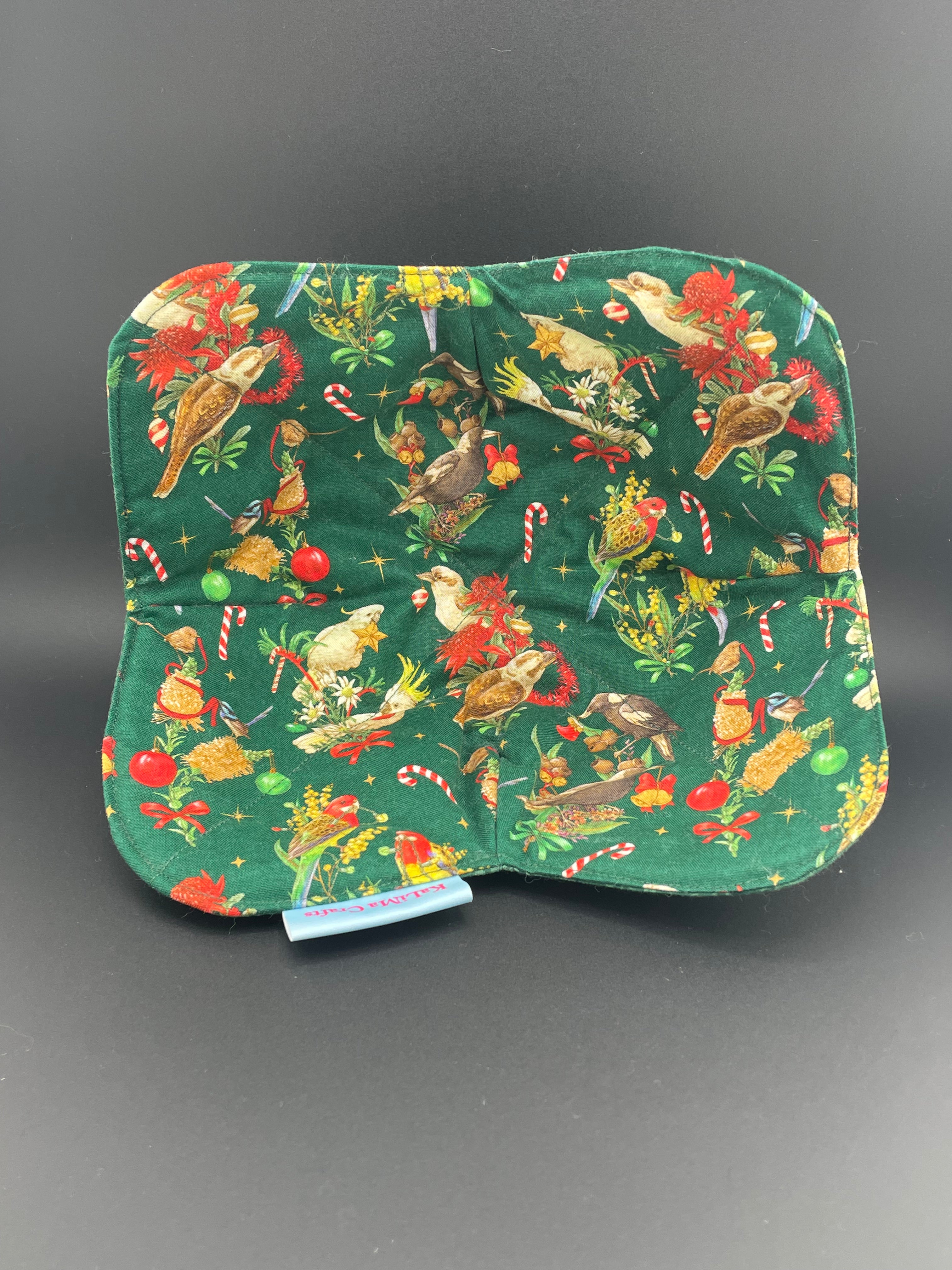 Bowl Cosy - Aussie Bird Christmas